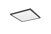 Lampen - EGLO ROVITO PLAFOND 390x390 CCT 21W 3000LM IP44 ZWART - 901443