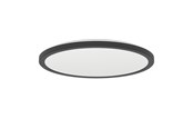 Lampen - EGLO ROVITO-R PLAFOND Ø390 CCT 21W 2625LM DEMPER. IP44 ZWART - 901454