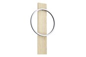 Lampen - EGLO BOYAL WALL 12W 1700LM ZWART/EIKEN FSC - 901715
