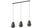 Lampen - EGLO CHIAVICA LANGE TAFEL E27 3L ZWART - 43224