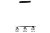Lampen - EGLO MARDYKE LANGE TAFEL 3XE27 L775 HELDER/ZWART - 43644