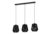 Lampen - EGLO PERSLEY LANGE TAFEL L920 3XE27 ZWART FSC - 44106