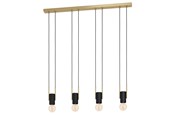 Lampen - EGLO BITACHITO LANGE TAFEL E27 L930 ZWART/BM - 98858