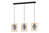 Lampen - EGLO VIGLIONI LANGE TAFEL 3XE27 L1060 ZWART/ROOK - 99702
