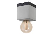 Lampen - EGLO PRESTWICK 3 PLAFONDLAMP E27 BETON/ZWART - 43595