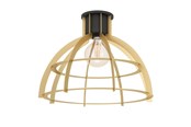 Lampen - EGLO STILLINGTON PLAFONDLAMP E27 ZWART/GOUD - 43766