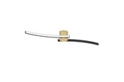 Lampen - EGLO AIETA PLAFONDLAMP L720 12W 1450LM BM/ZWART - 901216