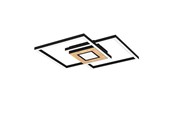 Lampen - EGLO MARINELLO PLAFONDLAMP 1040LM 485X485 ZWART/EG FSC - 901742