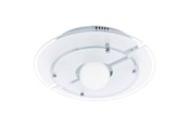 Lampen - EGLO VALLERANO PLAFONDLAMP 5L Ø380 CHROOM - 92798