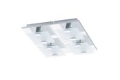 Lampen - EGLO VICARO PLAFONDLAMP 4X2.5W CHROOM - 93314