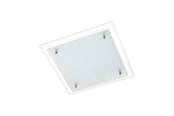 Lampen - EGLO PRIOLA PLAFONDLAMP 1700LM 380X380 WIT 4000K - 94447