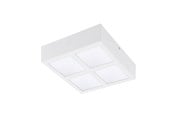 Lampen - EGLO COLEGIO PLAFONDLAMP 4X4.5W WIT - 95203
