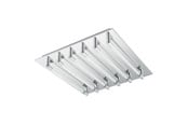 Lampen - EGLO VELARDE PLAFONDLAMP 6X550LM 470X470 CHROOM - 95399