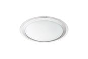 Lampen - EGLO COMPETA 1 PLAFONDLAMP 2500LM Ø450 WIT/ZILVER - 95678