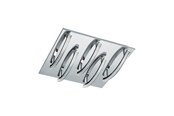 Lampen - EGLO PERTINI PLAFONDLAMP 2500LM 400X400 CHROOM - 96095