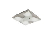 Lampen - EGLO DIRUS PLAFONDLAMP 4X340LM 290X290 GS/Verzadigd - 96397