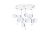 Lampen - EGLO OLINDRA PLAFONDLAMP 12X250LM CHROOM - 96968