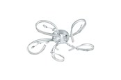 Lampen - EGLO VALLEMARE PLAFONDLAMP Ø650 5X800LM CHROOM - 97487