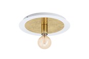 Lampen - EGLO PASSANO PLAFOND WIT/GOUD - 97491