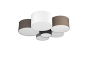 Lampen - EGLO PASTORE PLAFONDLAMP 6L WIT - 97838