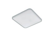 Lampen - EGLO COGOLETO PLAFOND 490X490 3200LM 3000-5000K WIT/ZILVER MET AFSTANDSBEDIENING B. - 98258