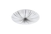 Lampen - EGLO NIEVES PLAFONDLAMP Ø510 3710LM WIT/ZILVER - 98326