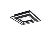 Lampen - EGLO SAVATARILA-C PLAFONDLAMP 450X450 RGBTW 2750LM ZWART - 99312