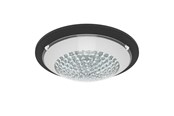 Lampen - EGLO ACOLLA 1 PLAFOND Ø290 11W 1300LM ZWART/WIT/HELDER - 99356