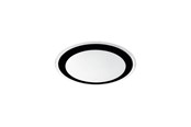 Lampen - EGLO COMPETA PLAFONDLAMP 2000LM Ø335 ZWART/HELDER - 99404
