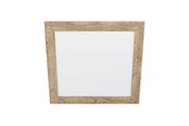 Lampen - EGLO PIGLIONASSO PLAFOND 500X500 RUSTIEK HOUT/WIT - 99435