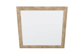 Lampen - EGLO PIGLIONASSO PLAFOND 645X645 RUSTIEK HOUT/WIT - 99436