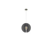 Lampen - EGLO FABESSA HANGLAMP Ø400 GRIJS - 32822