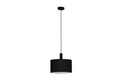 Lampen - EGLO AMANI HANGLAMP Ø380 ZWART - 33354