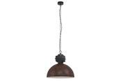 Lampen - EGLO ROCKINGHAM HANGER E27 ROESTBRUIN/ZWART - 43299