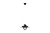 Lampen - EGLO CREGAN HANGLAMP E27 Ø380 ZWART - 43301