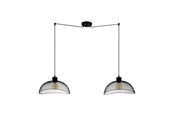 Lampen - EGLO POMPEYA HANGER 2XE27 Ø450 ZWART - 43306