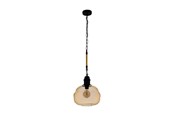 Lampen - EGLO MARYSVILLE HANGER E27 Ø325 NATUREL/AMBER - 43335