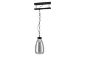 Lampen - EGLO BRICKFIELD HANGLAMP E27 Ø200 ZWART - 43394