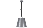 Lampen - EGLO CHERTSEY HANGLAMP E27 Ø335 ZWART/ZINK - 43405