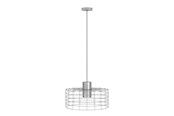 Lampen - EGLO MILLIGAN HANGER E27 Ø480 ZINK - 43651