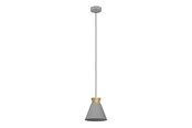 Lampen - EGLO TWICKEN HANGER E27 GRIJS/GOUD - 43838