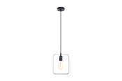 Lampen - EGLO BEDINGTON HANGER 4 EDGE ZWART - 49776