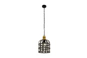Lampen - EGLO OLDCASTLE HANGER Ø315 ANTIEK BRUIN - 49785