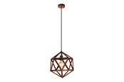 Lampen - EGLO EMBLETON HANGER E27 Ø305 ANTIEK KOPER - 49797