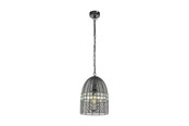 Lampen - EGLO MARRACAS HANGER Ø260 ZWART - 49925