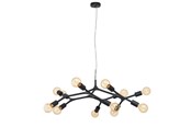 Lampen - EGLO BOCADELLA HANGER 12L ZWART - 98347