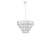 Lampen - EGLO ERSEKA HANGLAMP 7L E14 CHROOM/KRISTAL - 99094