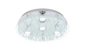 Lampen - EGLO FARELLA PLAFOND 4X3W Ø350 CHROOM - 13673