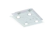 Lampen - EGLO FARELLA PLAFOND 6X3W 290X290 CHROOM - 13674