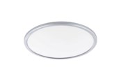 Lampen - EGLO CAMPASPERO 2 PLAFOND Ø420 CCT 22,5W 2500LM ZILVER/WIT - 75798